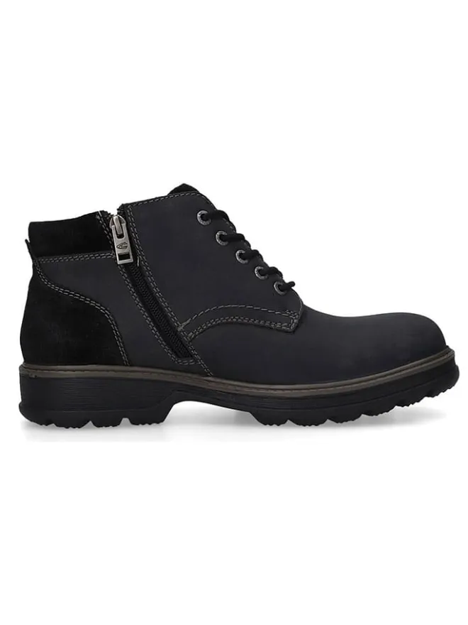 Camel Active Stiefel & Boots^Leder-Boots in Schwarz