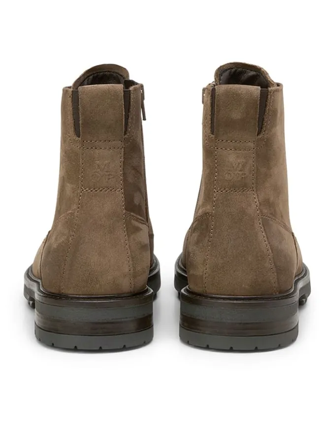 Leder-Boots in Taupe>Marc O'Polo Shoes