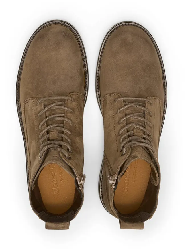 Leder-Boots in Taupe>Marc O'Polo Shoes