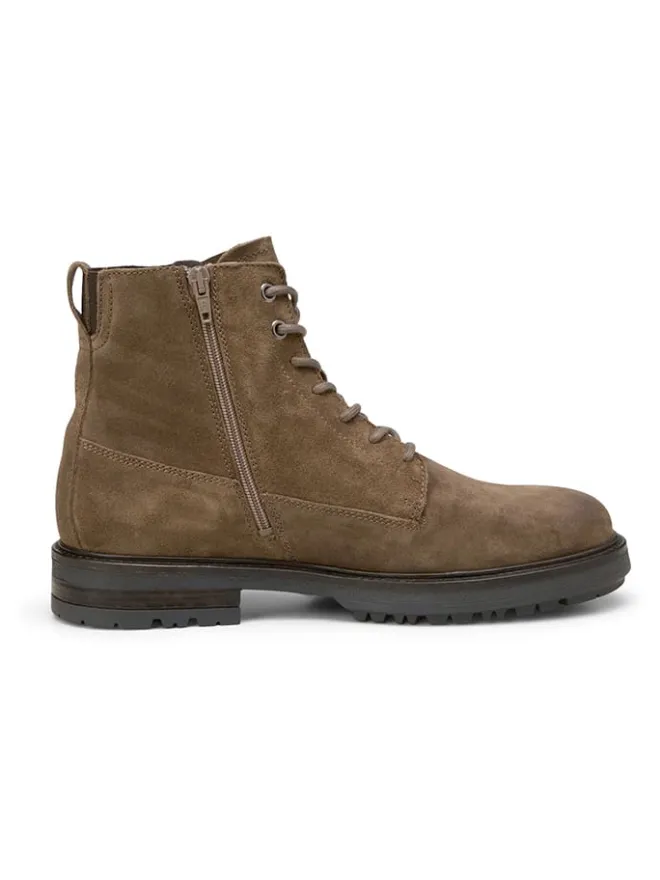 Leder-Boots in Taupe>Marc O'Polo Shoes