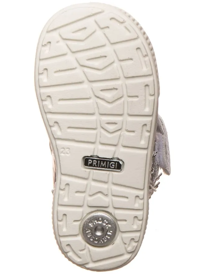 Primigi Stiefel & Boots|Stiefel & Boots·Boots^Leder-Boots in Weiß/ Silber