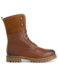 Leder-Boots "Jostedal" in Hellbraun>TRAVELIN' Discount