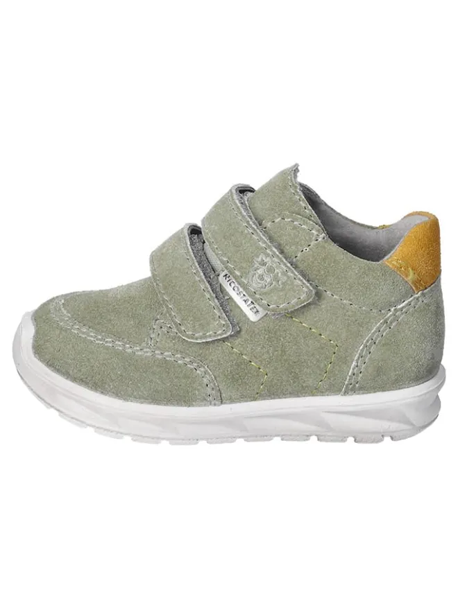 Leder-Boots "Kian-S" in Khaki>PEPINO Outlet