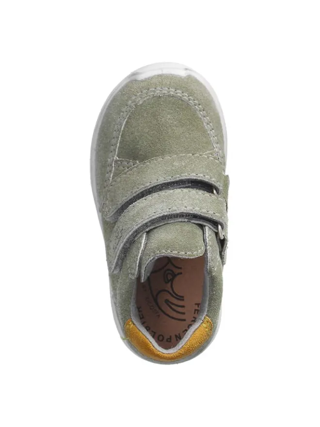 Leder-Boots "Kian-S" in Khaki>PEPINO Outlet