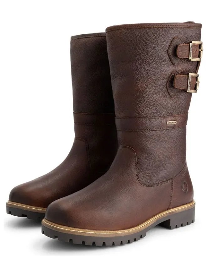 TRAVELIN' Stiefel & Boots^Leder-Boots "Klondike" in Braun