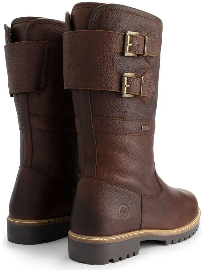 TRAVELIN' Stiefel & Boots^Leder-Boots "Klondike" in Braun