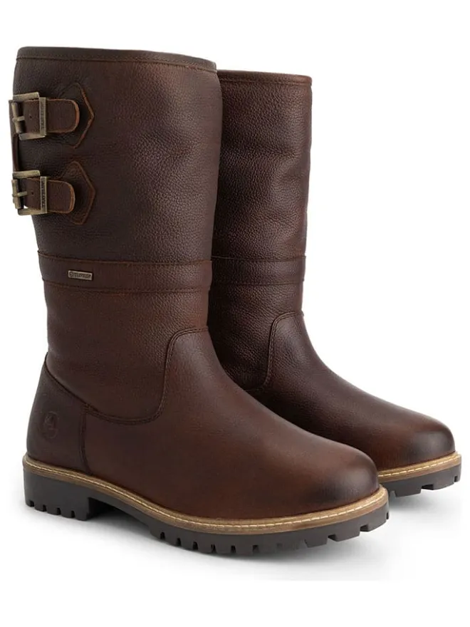 TRAVELIN' Stiefel & Boots^Leder-Boots "Klondike" in Braun