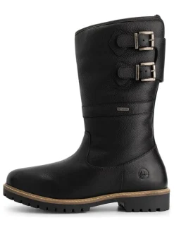 TRAVELIN' Stiefel & Boots^Leder-Boots "Klondike" in Schwarz