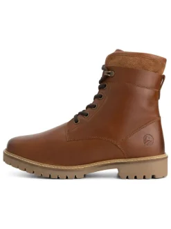 TRAVELIN' Stiefel & Boots^Leder-Boots "Langdets" in Hellbraun