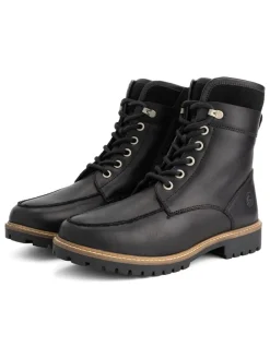 Leder-Boots "Langstrand" in Schwarz>TRAVELIN' Best