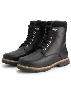 TRAVELIN' Stiefel & Boots^Leder-Boots "Larvik" in Schwarz