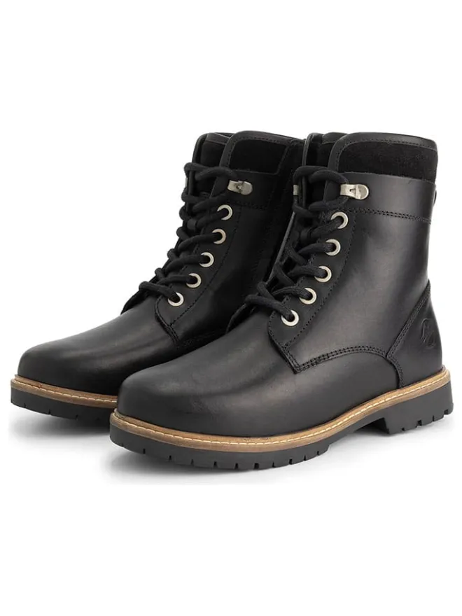 TRAVELIN' Stiefel & Boots^Leder-Boots "Larvik" in Schwarz