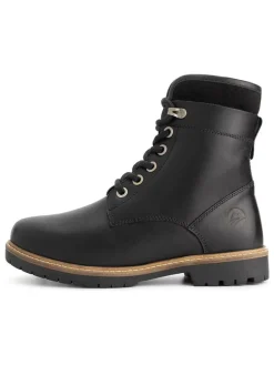 TRAVELIN' Stiefel & Boots^Leder-Boots "Larvik" in Schwarz