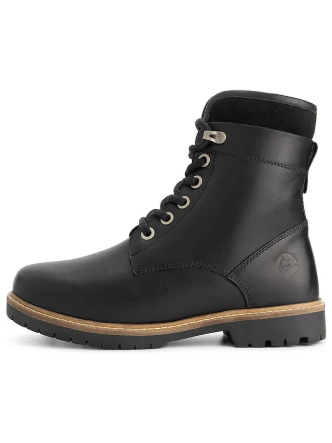 TRAVELIN' Stiefel & Boots^Leder-Boots "Larvik" in Schwarz