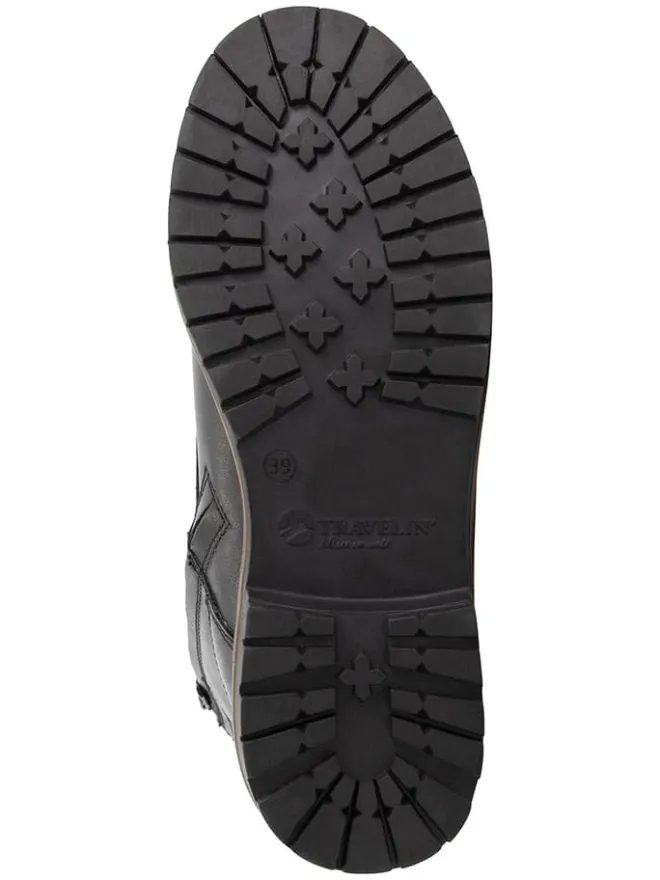 TRAVELIN' Stiefel & Boots^Leder-Boots "Larvik" in Schwarz