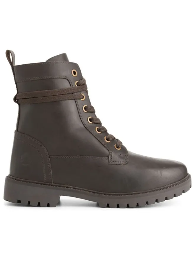 TRAVELIN' Stiefel & Boots^Leder-Boots "Logstrup" in Braun