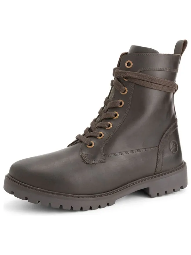 TRAVELIN' Stiefel & Boots^Leder-Boots "Logstrup" in Braun