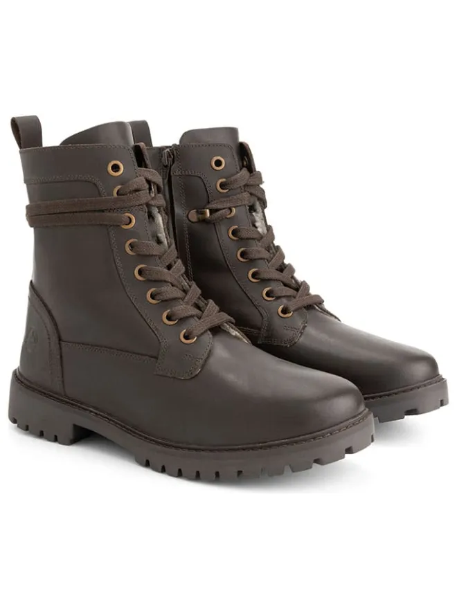TRAVELIN' Stiefel & Boots^Leder-Boots "Logstrup" in Braun