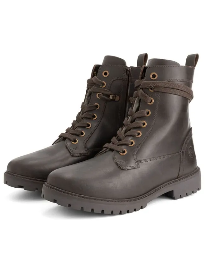 TRAVELIN' Stiefel & Boots^Leder-Boots "Logstrup" in Braun