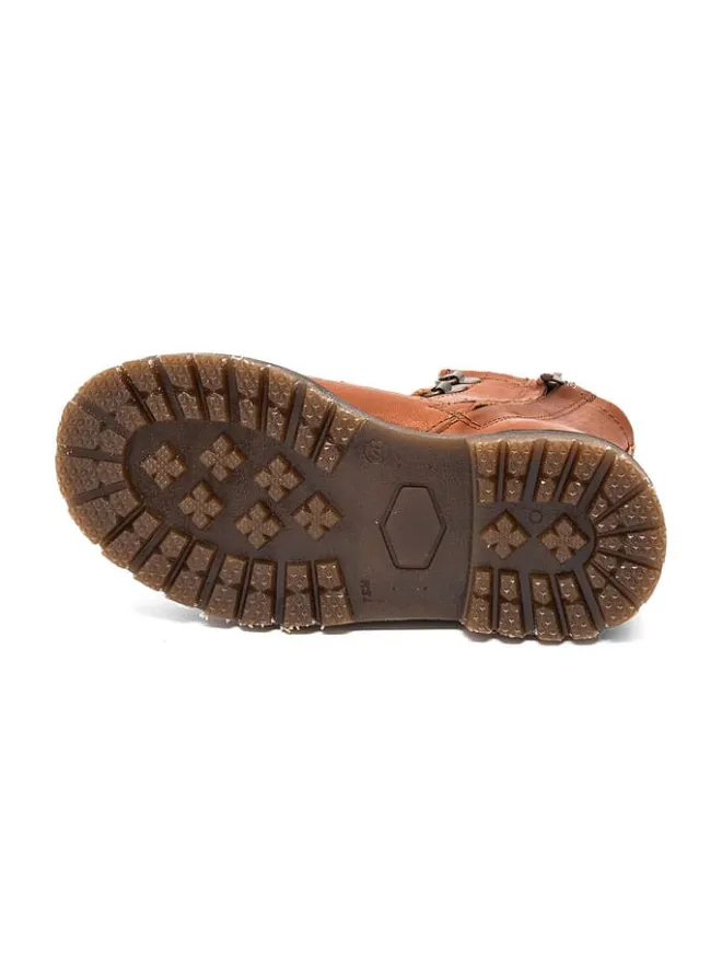 Leder-Boots "Maia" in Hellbraun>bisgaard Hot