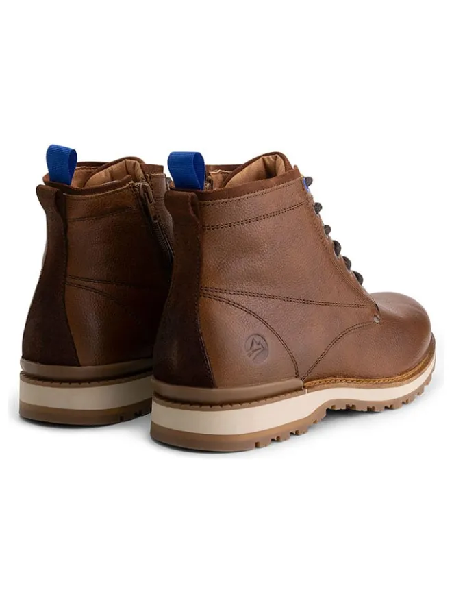 TRAVELIN' Stiefel & Boots^Leder-Boots "Malling" in Hellbraun