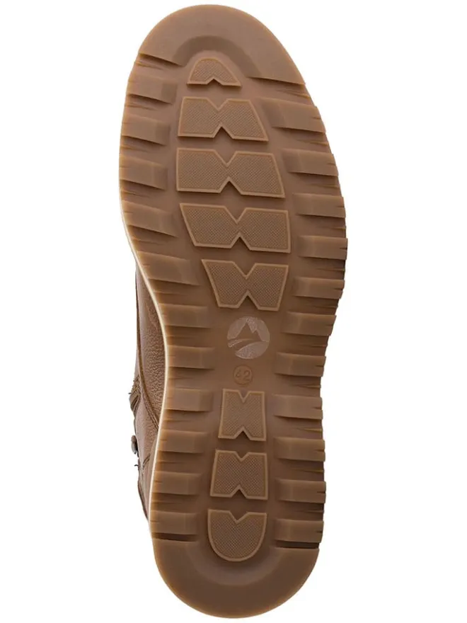 TRAVELIN' Stiefel & Boots^Leder-Boots "Malling" in Hellbraun