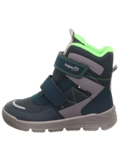 Leder-Boots "Mars" in Dunkelblau/ Grau>superfit Hot
