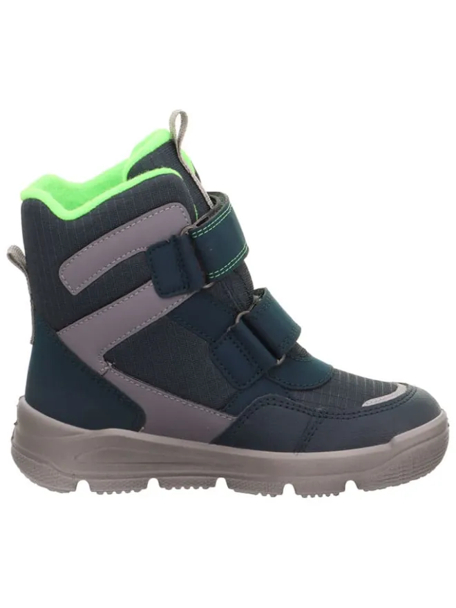 Leder-Boots "Mars" in Dunkelblau/ Grau>superfit Hot