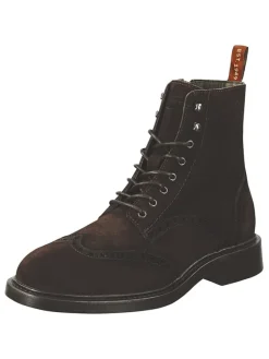 Leder-Boots "Millbro" in Braun>GANT Footwear