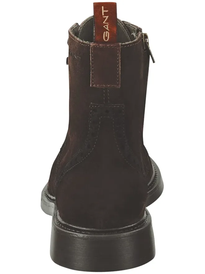 Leder-Boots "Millbro" in Braun>GANT Footwear