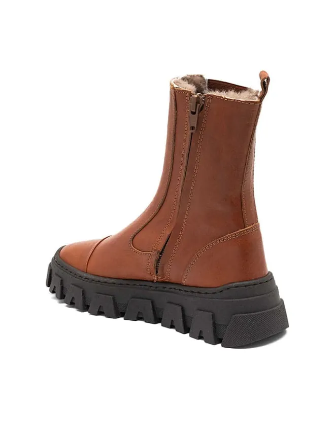 bisgaard Stiefel & Boots·Boots^Leder-Boots "Nilla" in Hellbraun