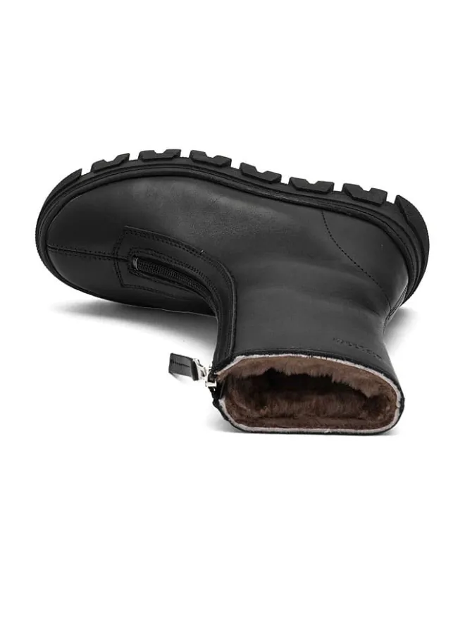 bisgaard Stiefel & Boots·Boots^Leder-Boots "Nomi" in Schwarz