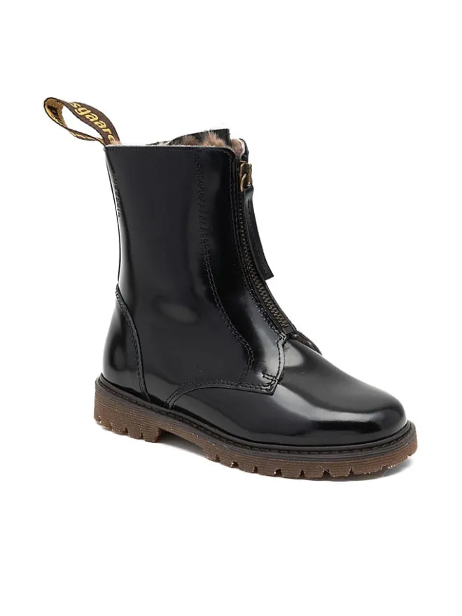 bisgaard Stiefel & Boots·Boots^Leder-Boots "Nora" in Schwarz