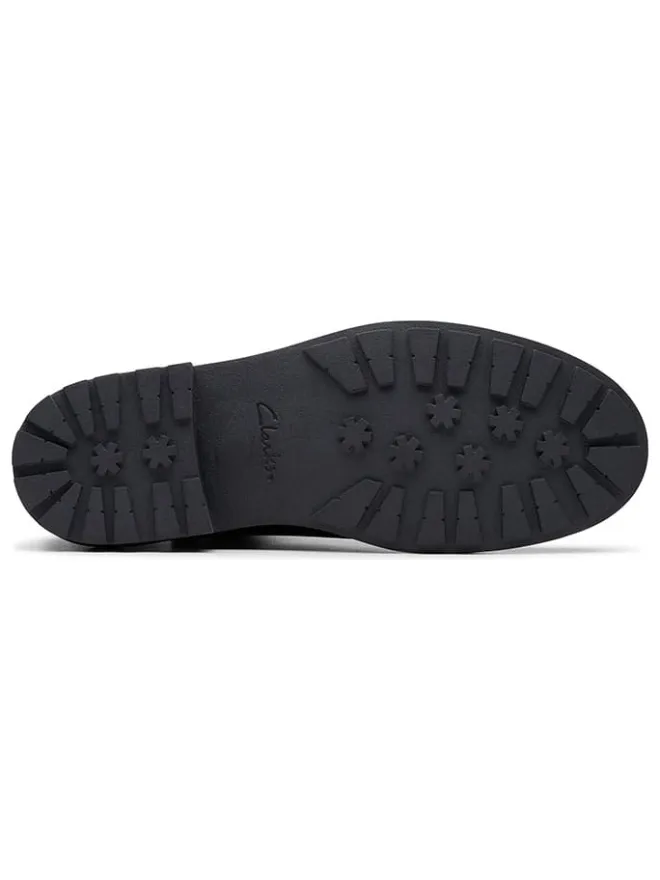 Clarks Stiefeletten^Leder-Boots "Orinoco 2" in Schwarz