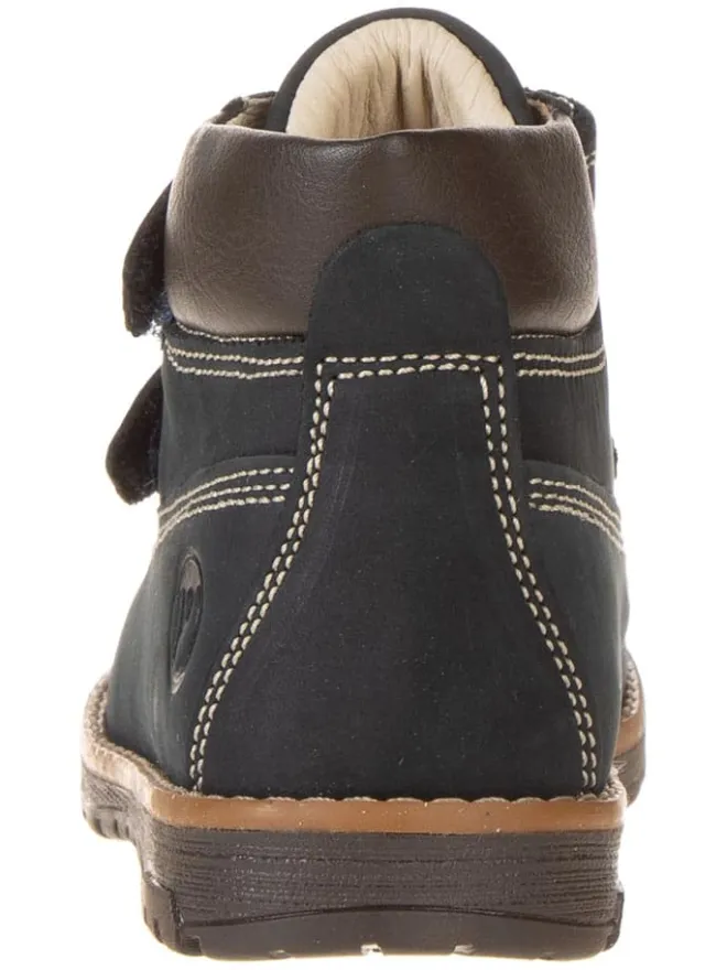 Primigi Stiefel & Boots^Leder-Boots "Play Casual" in Dunkelblau