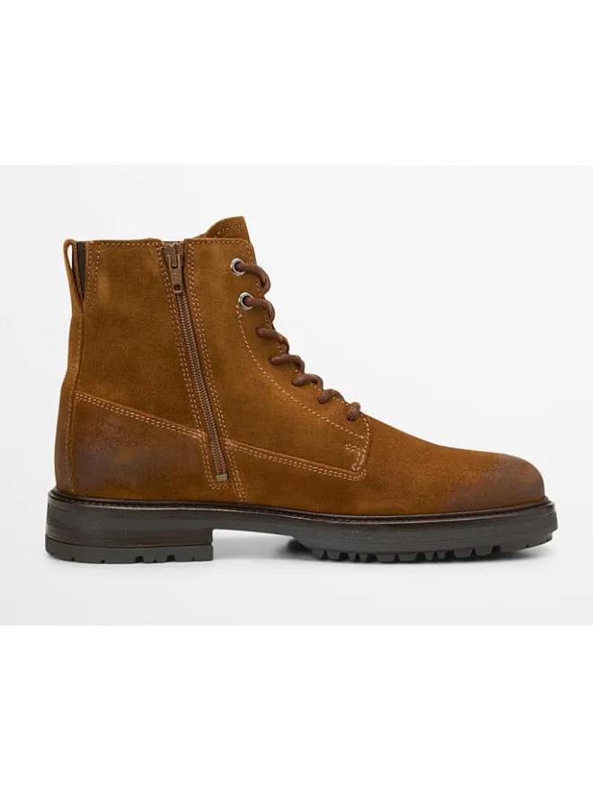 Marc O'Polo Shoes Stiefel & Boots^Leder-Boots "Rony" in Hellbraun
