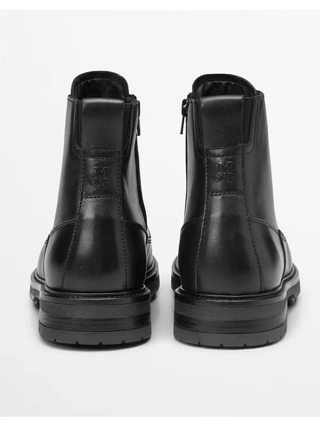 Leder-Boots "Rony" in Schwarz>Marc O'Polo Shoes Sale