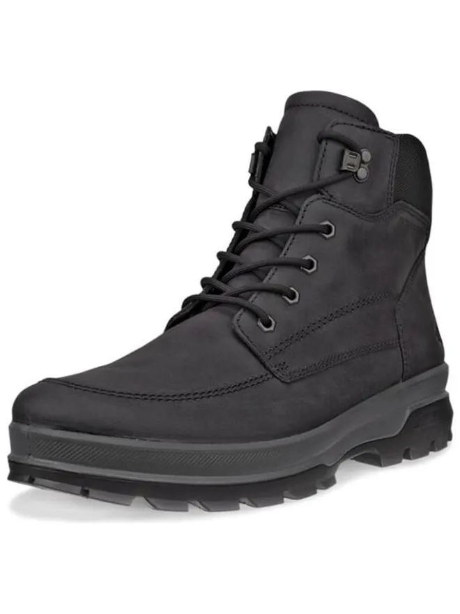 Leder-Boots "Rugged Track" in Schwarz>Ecco New