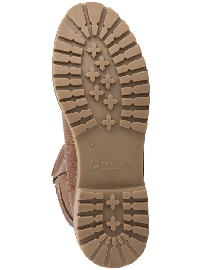Leder-Boots "Skelde" in Hellbraun>TRAVELIN' Online