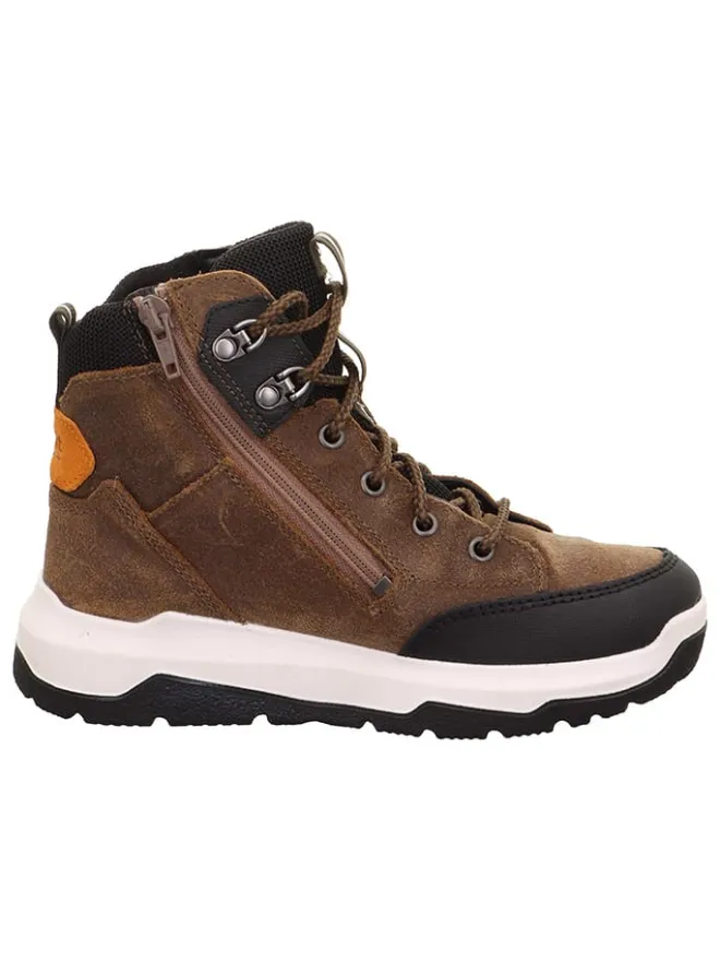 superfit Sneakers·Sneakers High^Leder-Boots "Space" in Braun