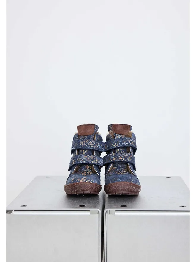 bisgaard Stiefel & Boots|Stiefel & Boots·Boots^Leder-Boots "Storm" in Blau