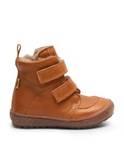 Leder-Boots "Storm" in Hellbraun>bisgaard Discount