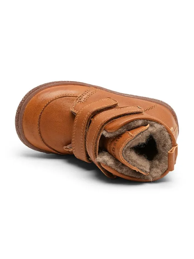 Leder-Boots "Storm" in Hellbraun>bisgaard Discount