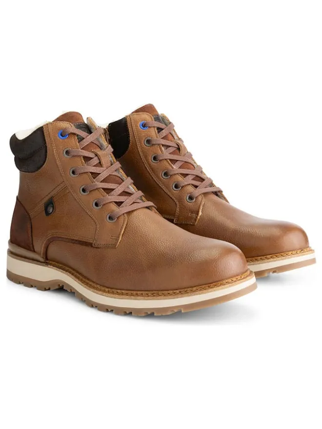 TRAVELIN' Stiefel & Boots^Leder-Boots "Sundby" in Hellbraun