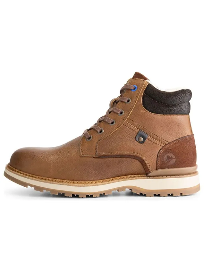 TRAVELIN' Stiefel & Boots^Leder-Boots "Sundby" in Hellbraun