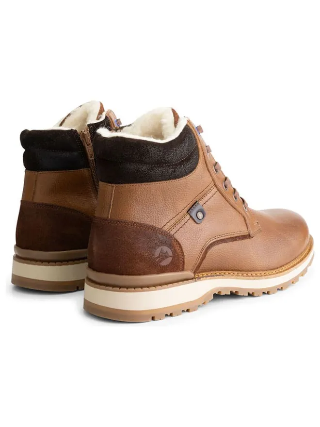 TRAVELIN' Stiefel & Boots^Leder-Boots "Sundby" in Hellbraun