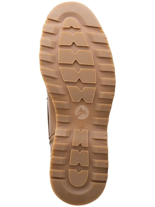 TRAVELIN' Stiefel & Boots^Leder-Boots "Sundby" in Hellbraun