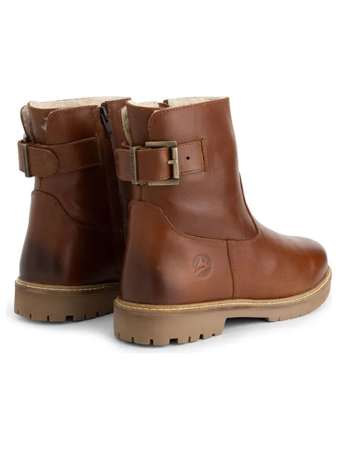 TRAVELIN' Stiefeletten^Leder-Boots "Tingvoll" in Hellbraun