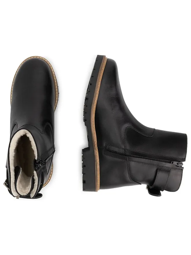 TRAVELIN' Stiefeletten^Leder-Boots "Tingvoll" in Schwarz