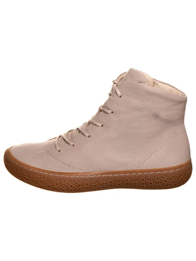 Leder-Boots "Tjub" in Rosa>Think! Outlet